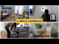 LIMPIA CONMIGO ⎪LIMPIANDO MI SALA 🧹🧼