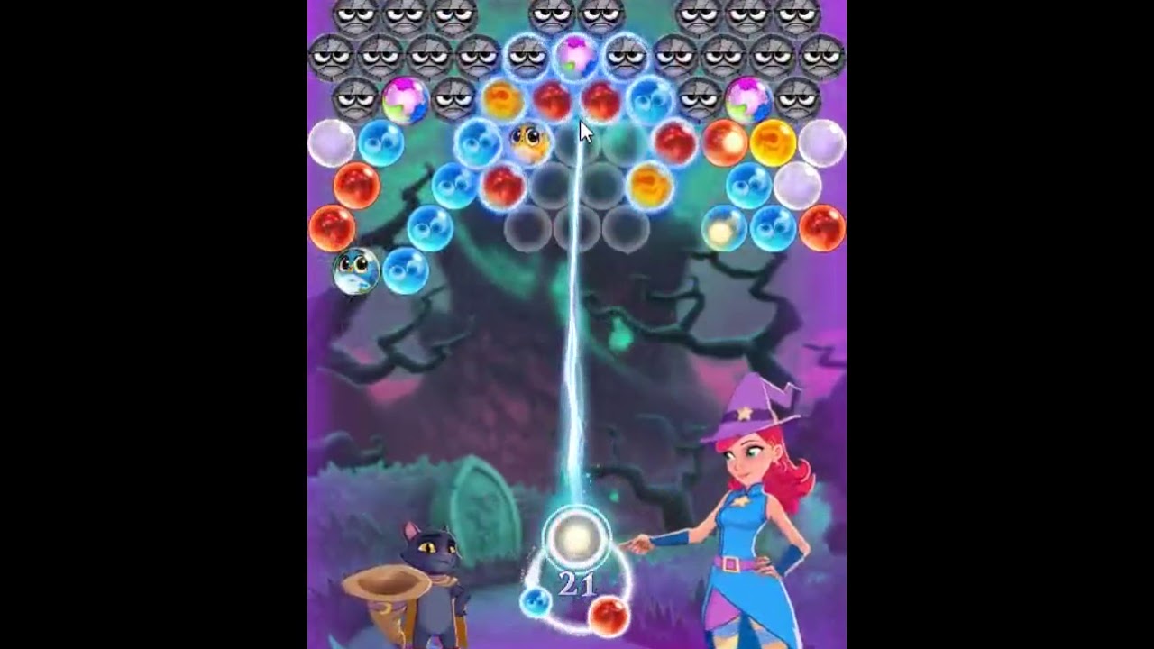 Bubble Witch Saga 3 - Level 995 