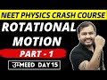 Rotational Motion - 01  || Torque and Moment Of Inertia ||  NEET Physics Crash Course