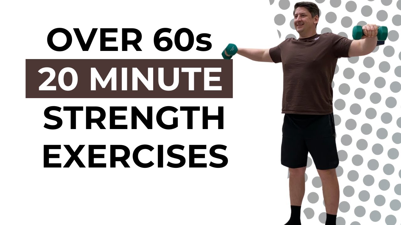 20 Min Senior Strength Workout At Home - Over 60s And 70s Exercises