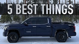 2022 Tundra - 5 Things I Love