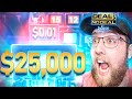 Insane deal or no deal live game show 25000 briefcase