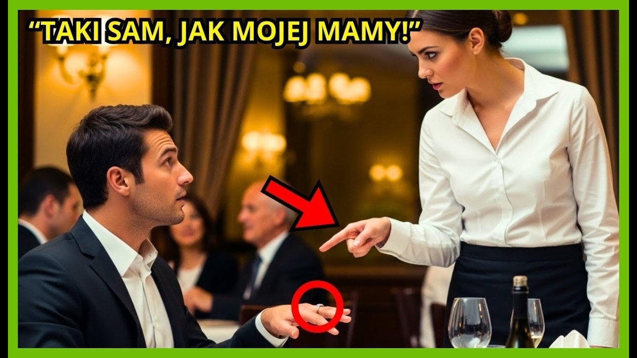 KELNERKA MÓWI DO BILIONERA „MOJA MAMA MA PIERŚCIONEK TAKI SAM JAK TWÓJ” — ALE TO, CO SIĘ DZIEJE