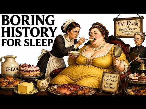 🕯️⚖️🏛️ Inside the Frightening 19th-Century Fat Farms for Wealthy Women 😴 | History for Sleep