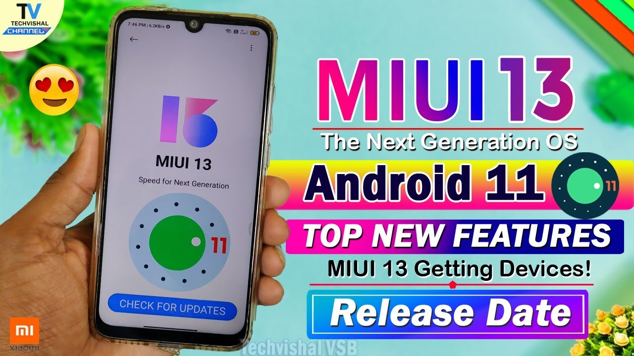 MIUI 13 - The Fastest OS Release | MIUI 13 Update Release Date | MIUI 13 Features Supported Devices
