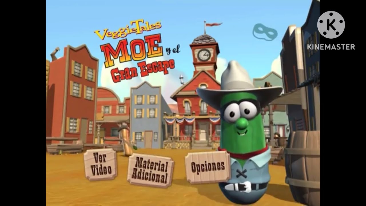 VeggieTales Moe And The Big Exit  DVD Menu Walkthrough
