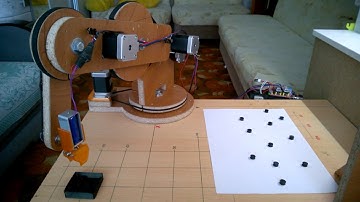 Robotic Arm (arduino) & Computer Vision & Inverse Kinematics