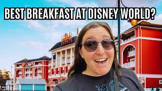 BEST BREAKFAST AT DISNEY WORLD!? Trattoria al Forno Review Disney’s Boardwalk Resort