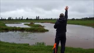 Jim Pickunka and Tiki - Water blinds