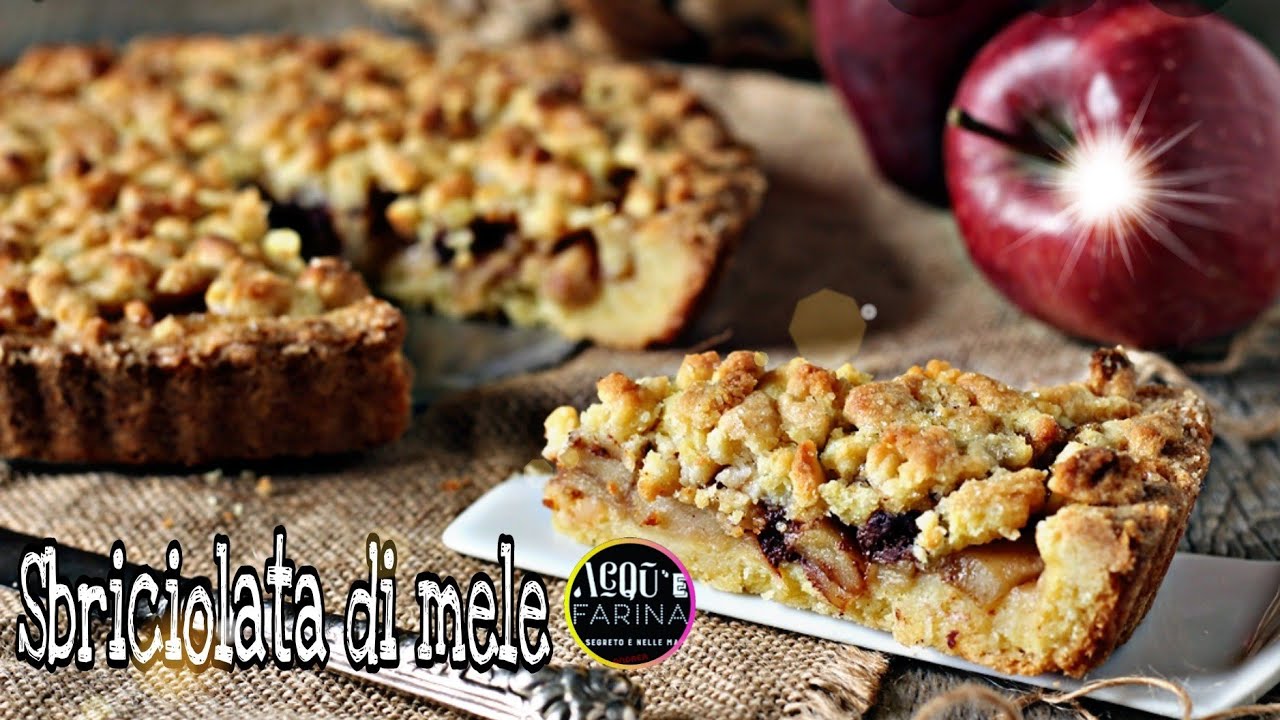 SBRICIOLATA DI MELE: RICETTA PERFETTA!!!