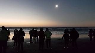 Impresionante Eclipse total de Sol!! en La Serena Chile 2019