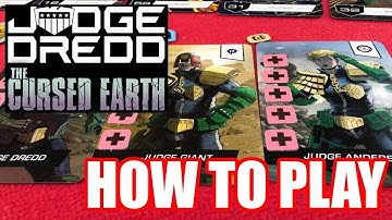 Judge Dredd: The Cursed Earth: How To Play