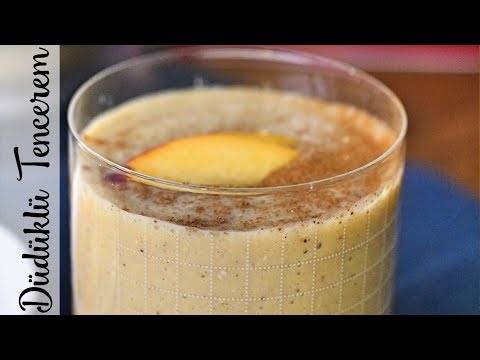 Şeftali Smoothie - Summer Smoothie- Sumuti Tarifi