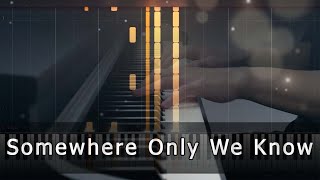 Somewhere Only We Know - Keane | Riyandi Kusuma | Piano Cover | Piano Tutorial