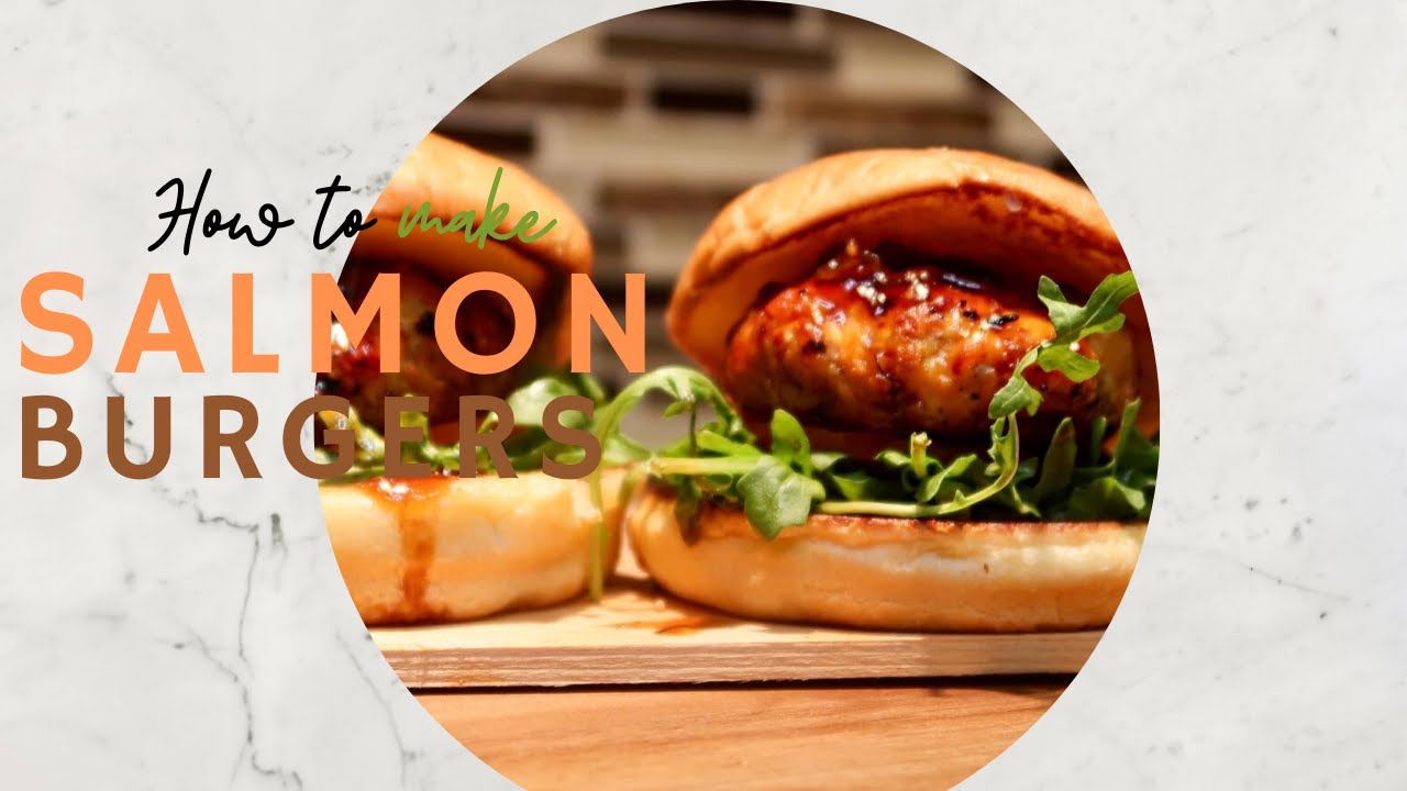 The Best Grilled Salmon Burger Recipe| With Secret Sauce