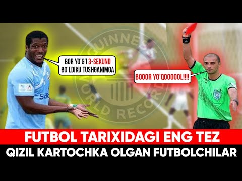 Video: Qizil Karta Futbolda Nimani Anglatadi?