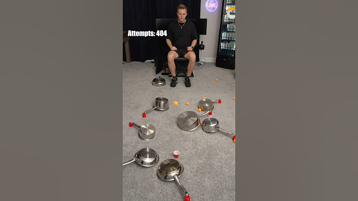 Ping Pong Trick Shot! (Ode to Joy)