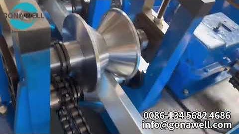 Angle bar roll forming machine