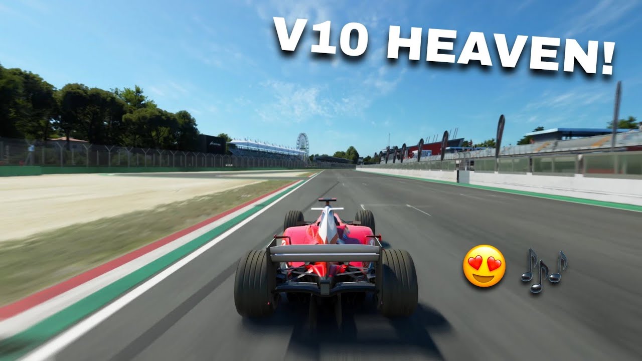 The F2004 in Assetto Corsa EVO Sounds UNREAL! (F1 V10 Heaven)