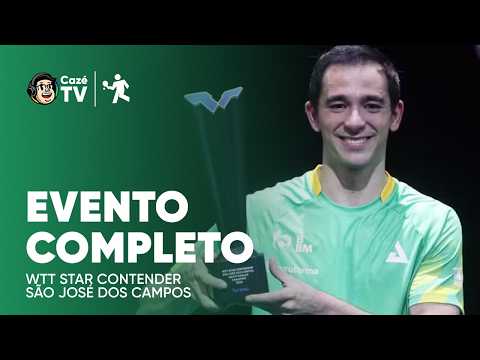 VALE TÍTULO! HUGO CALDERANO NA FINAL DO WTT STAR CONTENDER DE SÃO JOSÉ DOS CAMPOS