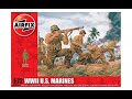 Airfix 1/72 Scale U.S. Marines WW2 Plastic Soldier Review