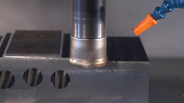 Form-Master Shear Face Mill - Z-Level Roughing and Kellering - 4140 Steel