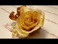 Wooden rose with SBD London products! Wood and nail product project!