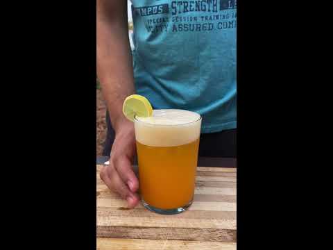 Beer Cocktail Recipe | Orange Shandy | Homemade Cocktail | 4 Ingredients | Summer DIY Cocktail