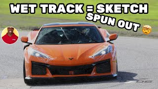 Tracking the C8 Z06 in the WET - Buttonwillow Raceway Park CW13
