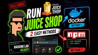 Run OWASP Juice Shop on Kali Linux (Docker + npm) | 2 Easy Methods