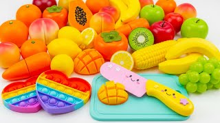ASMR Plastic Food Cutting 野菜切り フルーツ切り | Japanese Toy ASMR
