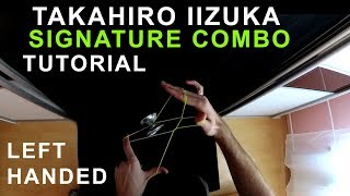 Left handed: Takahiro Iizuka tutorial - Signature slack tech yoyo combo