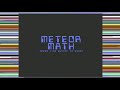 Play: Craptastic 2020 Meteor Math by fancollector1980 C64