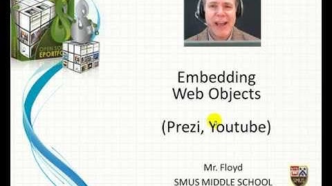 Embedding Web.Objects in a Mahara page