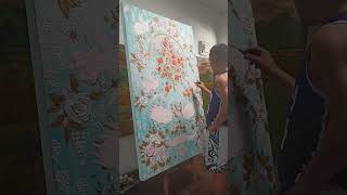 IMPASTO painting work in progress #art #painting #artwork #shortvideo #artist