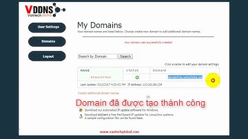 Hướng Dẫn Tạo Tài Khoản Vantechdns.net - CAMERASAIGON.COM.VN