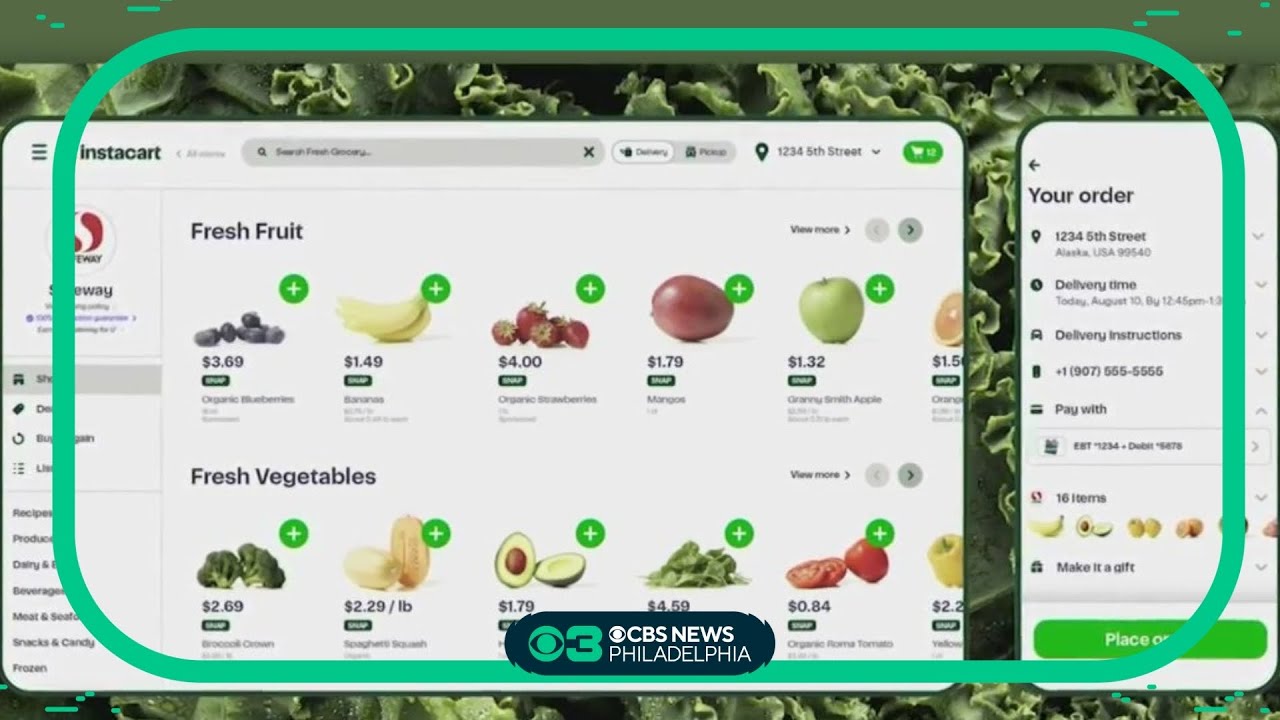 Instacart accepts SNAP benefits YouTube
