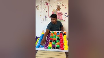 Puzzle sort ball game solve challenge with new game board very smart color line up