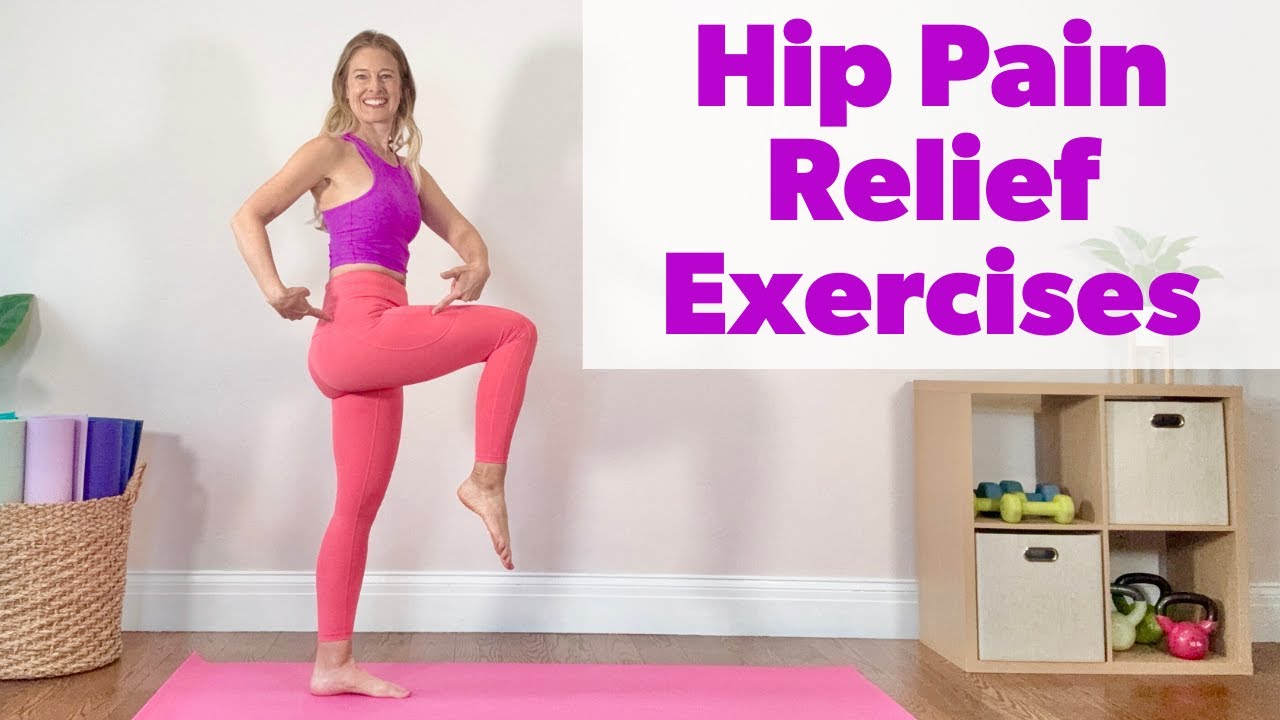Hip Pain Relief Exercises - 10 Minutes at Home!