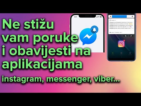 Video: Šalje li instagram obavijesti za neposlane poruke?