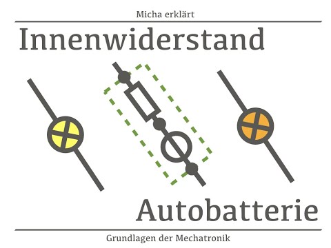 Video: Warum erhöht sich der Innenwiderstand einer Batterie?