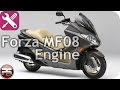 Honda Forza MF08: как устроен мотор