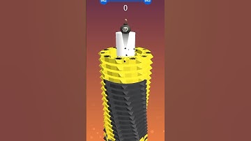 Mastering Stackball: Epic Level Wins! #stackball #shorts