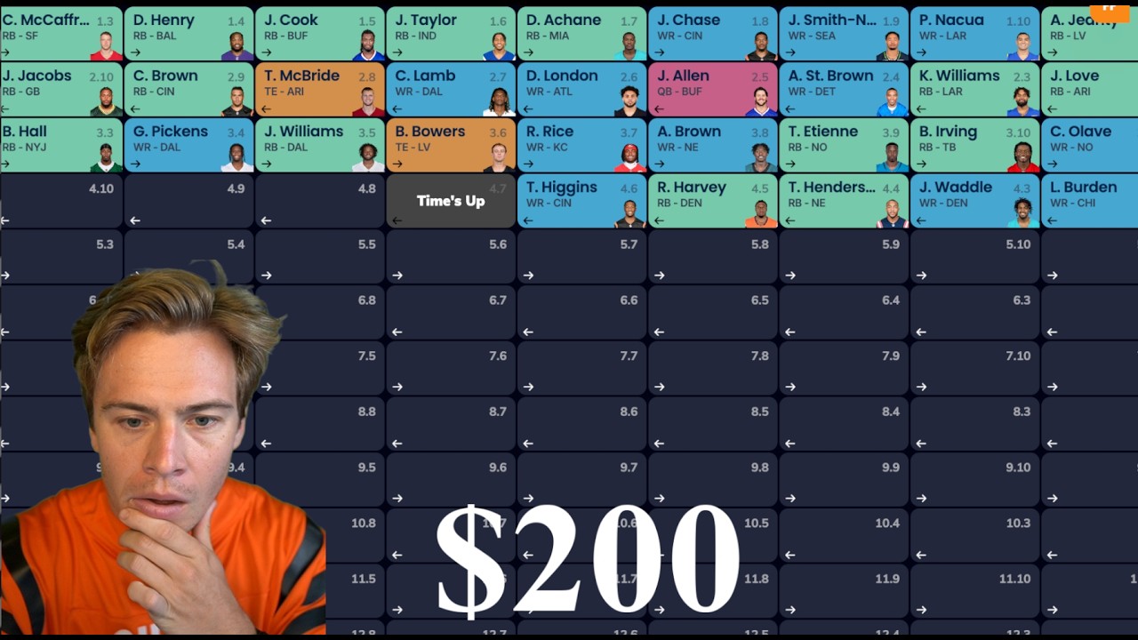 2026 Expert Fantasy Football Draft artwork