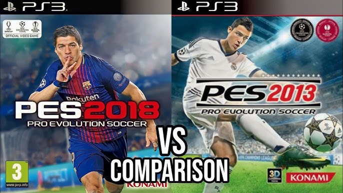 PES 2017 Vs PES 2013 PS3 