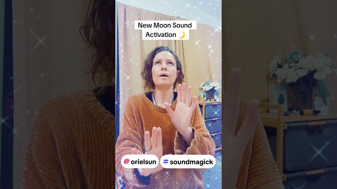 New Moon Sound journey & Activation 🥰💫