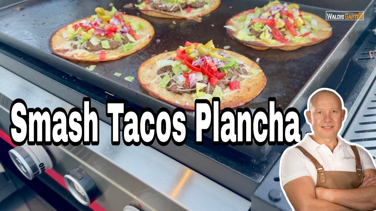 Smash Tacos von der Plancha – saftig & mega lecker