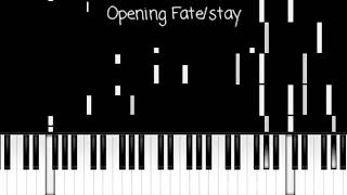 OPENING FATE/STAY NIGHT COVER BY APP (PERFECT PIANO) screenshot 4