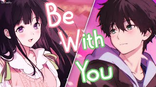 Vignette de la vidéo "「Nightcore」→ Be With You (Lyrics) by Asher Postman"