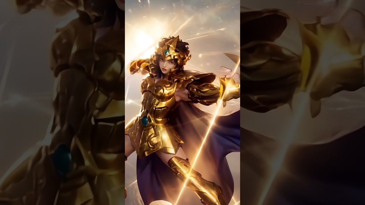 Leo Gold Saint Wears Gold Cloth & Unleashes Lightning Plasma 